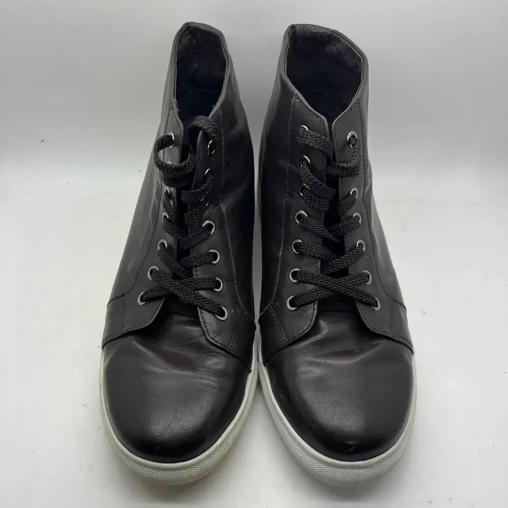 CALTO Leather Casual T18311 2.8 Inches Taller Height Elevator Boots Mens 9